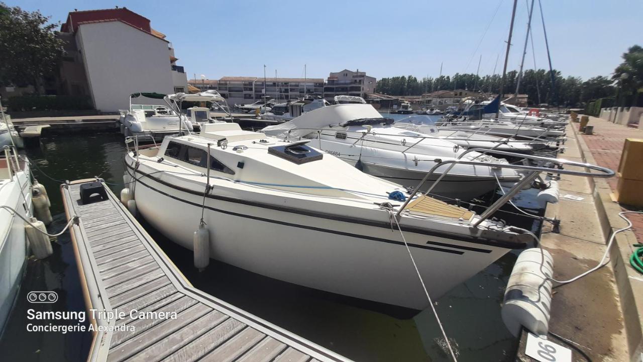 Nuit Insolite A Bord De L'Enata Un Voilier A Quai Sur La Marina De St Cyprien Saint-Cyprien  Exterior foto